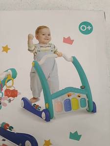 lot 50751 image: Lupantte 2 - in - 1 piano play mat and walker