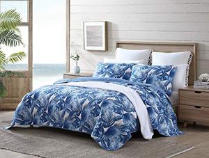 lot 50790 image: Tommy Bahama  Royal Palm Collection  Quit , King, Blue