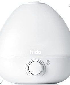 lot 50807 image: Frida Baby Fridababy 3-in-1 Humidifier with Diffuser and Nightlight, White