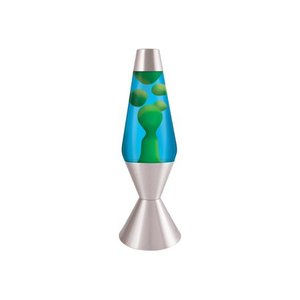 lot 50808 image: LVA5224 5224 16.3 Premier Lava Lamp (yellowbluesilver)