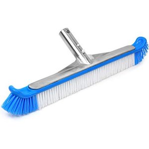 lot 50814 image: Greenco Pool Brush Heavy Duty Aluminum Back Extra Wide 20in. with EZ Clip and Strong Bristles