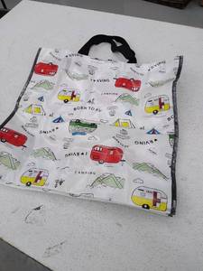 lot 50828 image: Born to RV Large Tote Bag