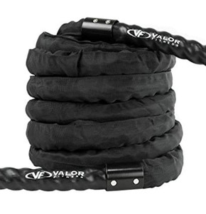 lot 50881 image: Exercise Battle Ropes - 12.19M Braided Battle Rope Nylon Exercise Rope