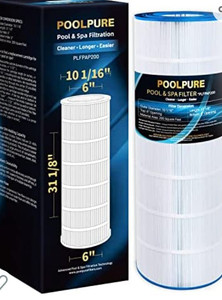 lot 50883 image: POOLPURE PAP200 Pool Filter Replacement