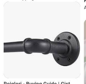 lot 50896 image: Roiglori 1 industrial curtain rod