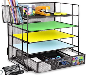 lot 50941 image: DALTACK 5-Trays Desktop File Organizer