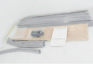 lot 50964 image: Esright 3 Panel Office Room Divider 6 Ft Tall Folding Privacy Beige, Model SL29001Y