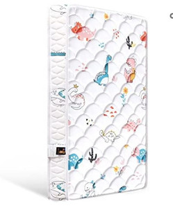 lot 50969 image: Bubble bear Premium Foam Crib and Toddler Mattress 52�� x 27.6�� x 5����