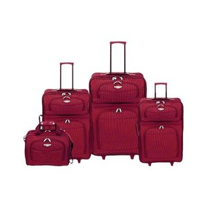 lot 7652 image: Travelers Choice Amsterdam TS-6950 4 Pc Travel Collection 21 x 14 x 9 25 x 16 x 10 29 x 18 x 12 (Tote) 11 x 15 x 6
