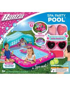 lot 7654 image: Banzai Spa Party Pool - Have a Backyard Spa Pool Party
