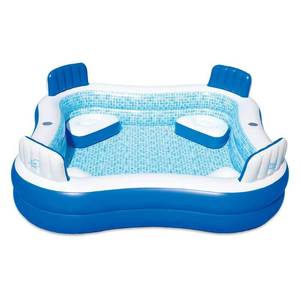 lot 8018 image: Blue Wave Premier Inflatable Pool with Cover