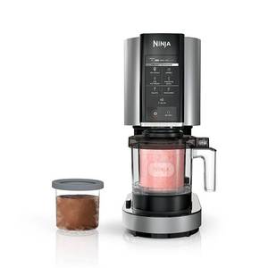lot 8028 image: Ninja - Creami, Ice Cream Maker, 7 One-Touch Programs - Cloud Silver