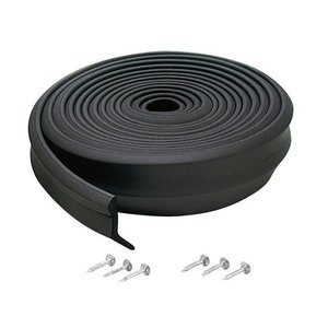 lot 8220 image: M-D Building Products 03749 16 Black Rubber Garage Door Bottom Seal