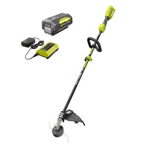 lot 8228 image: 40-Volt Lithium-Ion Cordless Attachment Capable String Trimmer with 4.0 Ah Battery and Charger Included