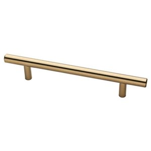 lot 8254 image: Liberty 5-116 in. (128mm) Center-to-Center Champagne Bronze Bar Drawer Pull, 20 Count