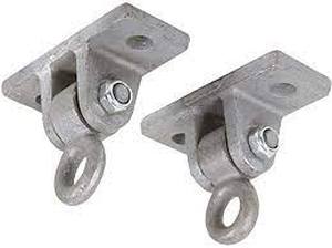 lot 7623 image: Ductile Swing Metal Hoop Latch Set
