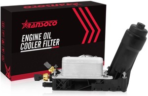 lot 7624 image: Ransolo Engine Oil Cooler For 2011-2013 Jeep Dodge Chrysler 3.6L