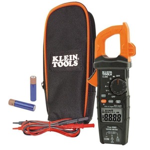 lot 7687 image: Klein Tools 600A AC Auto Ranging Digital Clamp Meter