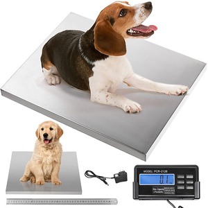 lot 8021 image: Vevor 400lb Digital Livestock Food Scale