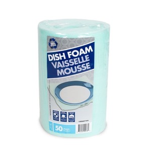 lot 8182 image: Set Of 2 Rolls Of Dish Foam, 12x50 Each