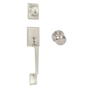 lot 8190 image: Delaney Entrance Handleset Set, 2 Sets