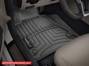 lot 8207 image: WeatherTech Front Seat Floor Mat Set
