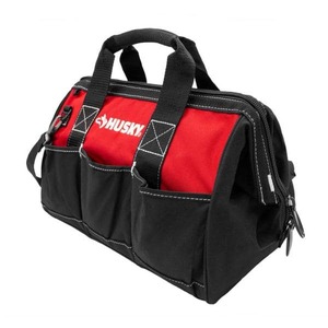 lot 8215 image: Husky 15 Inch 8 Pocket Tool Bag