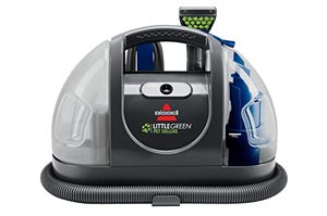 lot 1558 image: BISSELL Little Green Pet Deluxe Portable Carpet Cleaner, 3353, GrayBlue