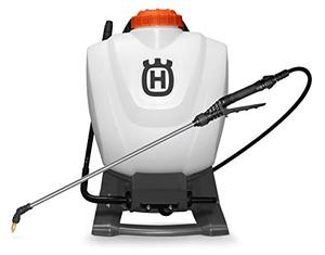 lot 1568 image: Husqvarna 4 Gallon Backpack Sprayers, White