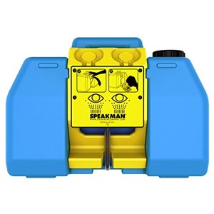 lot 1607 image: Speakman SE-4400 GravityFlo 9-Gallon Portable Emergency Eyewash , Blue