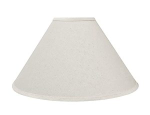 lot 1635 image: Aspen Creative 32201 Transitional Hardback Empire Shape Spider Construction Lamp Shade in Off White, 19 wide (6 x 19 x 12)