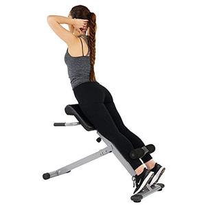 lot 1643 image: Sunny Health & Fitness SF-BH6629 45 Degree Hyperextension Roman Chair