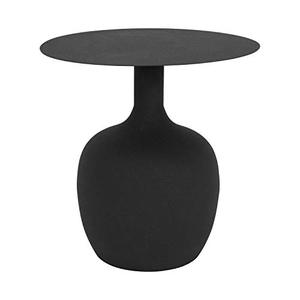 lot 1663 image: Creative Co-Op Metal Textured, Black, KD Table