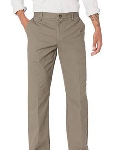lot 1679 image: Amazon Essentials Mens Classic-Fit Wrinkle-Resistant Flat-Front Chino Pant 42x32