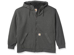 lot 1699 image: Carhartt Mens Rain Defender Original Fit Mid-weight Thermal Lined Full - Large Regular - Carbon Heather
