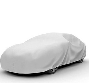 lot 1702 image: Budge Lite Car Cover Dirtproof, Scratch Resistant, Breathable, Dustproof, Car Cover Fits Sedans up to 200, Gray