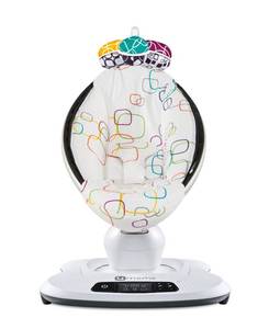 lot 1709 image: 4moms - 4moms mamaRoo4 Plush Multi-Motion Baby Swing - Multi Plush