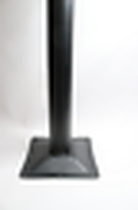 lot 1731 image: Flash Furniture Column Table Stand with Welded Square Plate Black 3