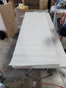 lot 1750 image: 14in x 6x 2 White Carpet Pad