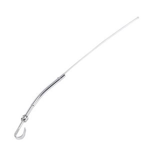 lot 1830 image: Mr. Gasket Co. 6235 MRG6235 CRM OIL DIPSTICK SB CHEVY