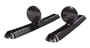 lot 1839 image: Pelican Adjustable Kayak Foot BracePegs with Trigger Lock - Set of 2 - Black - PS0540-2
