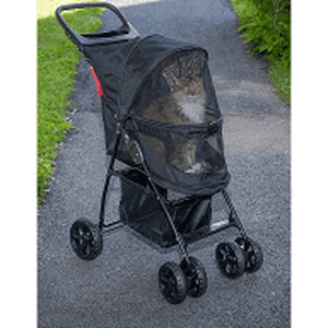 lot 1770 image: Pet Gear Happy Trails No Zip Pet Stroller Color Unknown