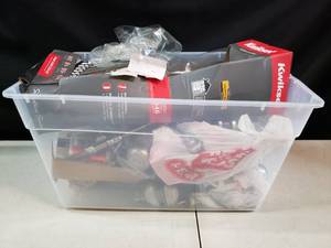 lot 7761 image: Box Of Fun Various Miscellaneous Tools, Hardware, Handlesets