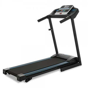 lot 7774 image: Xterra TR150 Folding Treadmill Black - Retail $384.99
