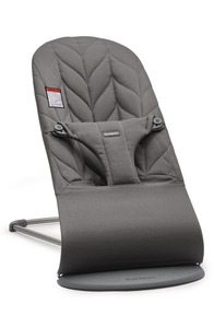 lot 7786 image: BabyBjorn Bouncer Bliss Convertible Quilted Baby Bouncer in Obsidian at Nordstrom