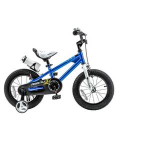 lot 7789 image: RoyalBaby Freestyle 14 Kids Bike - Blue