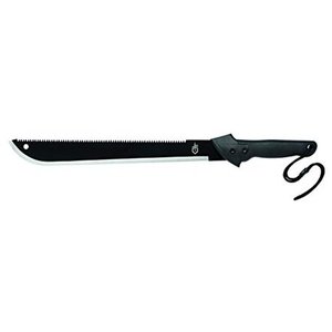 lot 8317 image: Gerber Gear Gator Machete with Sheath 30-001790, Black