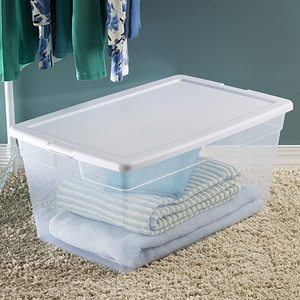 lot 7752 image: 3pk Sterilite 90qt Tote