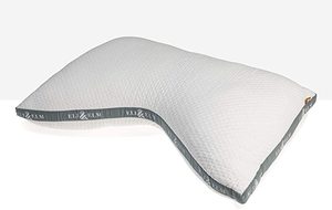 lot 8282 image: Eli And Elm Curved Memory Foam Side Sleeper Pillow