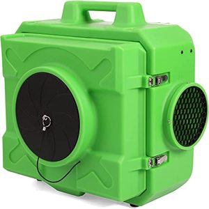 lot 7320 image: MOUNTO HEPA500 Commercial 500cfm Air Purifier Hepa Air Scrubber Negative Air Machine Roto-Molded (Green) - Retail $499.99